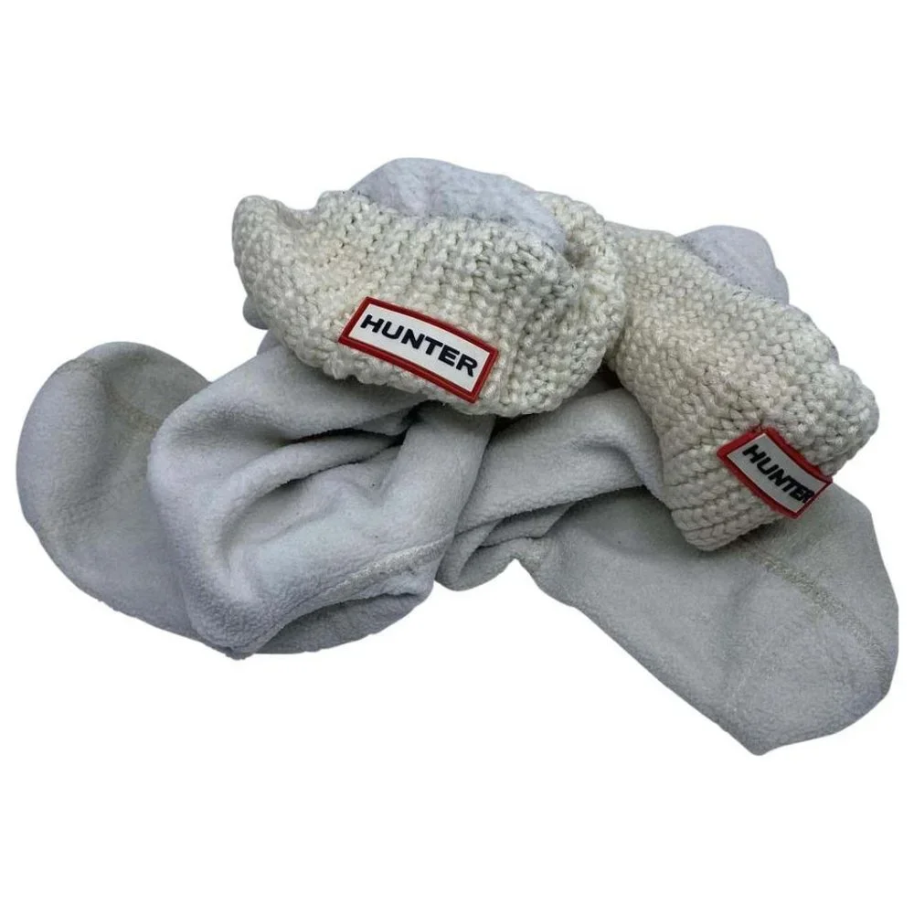 Unisex Hunter Socks White Size: M